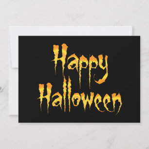 Happy halloween inbjudningar