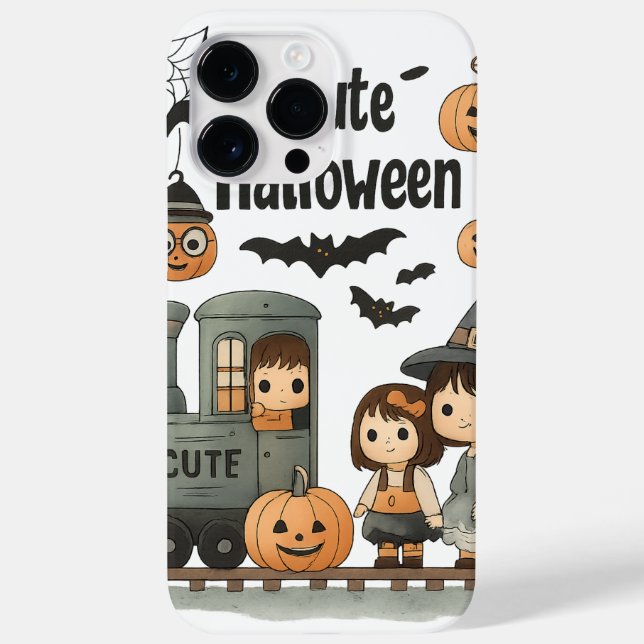 Happy halloween iphone case - Cute Ghost Vampire M (Baksida)