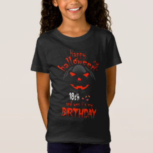 Happy halloween Ja, det är min artonde födelsedag T Shirt