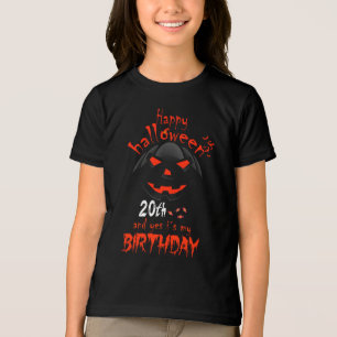 Happy halloween Ja, det är min tjugonde födelsedag T Shirt