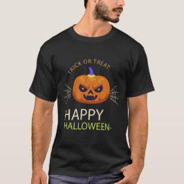 Happy halloween Jack-o'-Lantern Bus eller godis T Shirt