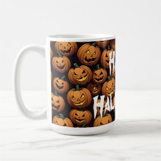 Happy halloween Jack-o-Lantern Kaffemugg