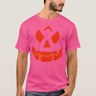 Happy halloween Jack O' Lantern Pumpkins Ansikte 2 T Shirt