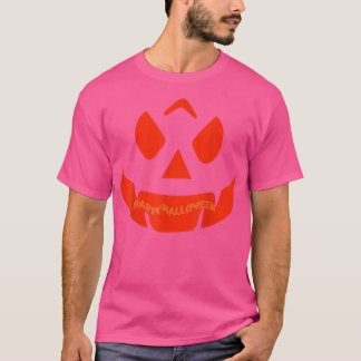 Happy halloween Jack O' Lantern Pumpkins Ansikte 2 T Shirt
