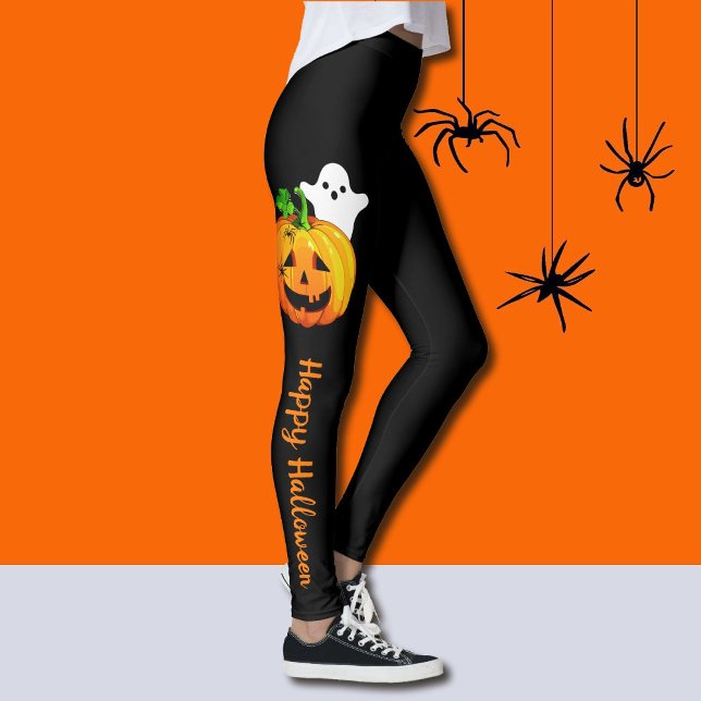 Happy halloween Jack o lantern Pumpkins Party Leggings (Skapare uppladdad)