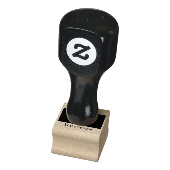 Happy Halloween Jack-o’-lantern Rubber Stamp Stämpel (Stämpel)