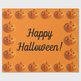 Happy halloween Jack-O-Lanternor Wrapping Papper Presentpapper