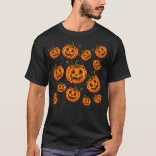Happy halloween jack-o-lykta Pumpa T Shirt