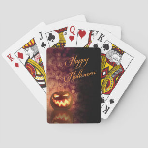 Happy halloween Jack O'Lantern Party Casinokort