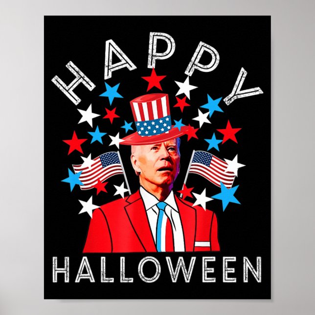Happy halloween Joe Biden th of June Memorial Inde Poster (Framsidan)