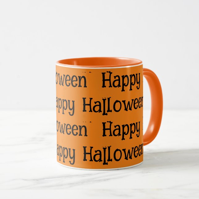 Happy halloween-kaffe mugg (Framsida höger)
