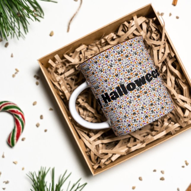 Happy halloween-kaffe Mugg (Skapare uppladdad)