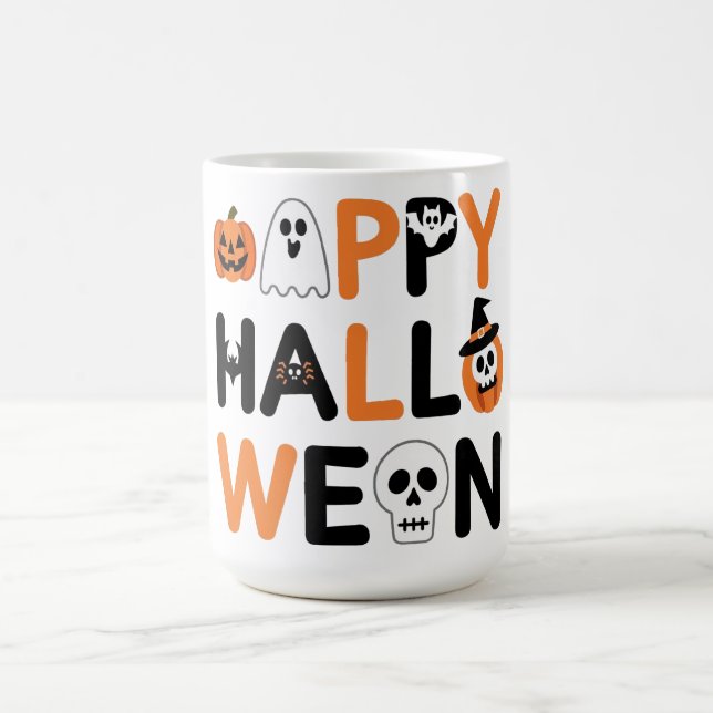 Happy halloween  kaffemugg (Center)