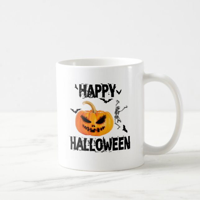 Happy Halloween Kaffemugg (Höger)