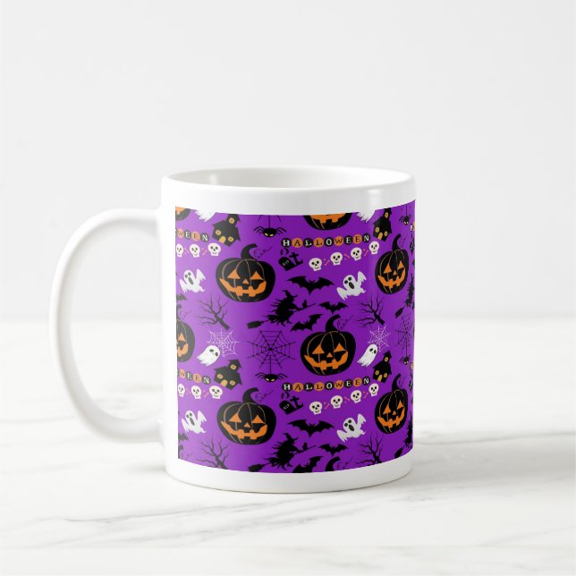 Happy halloween kaffemugg (Vänster)