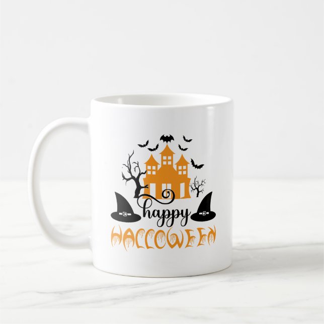 Happy halloween kaffemugg (Vänster)