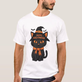 Happy halloween kattunge t shirt