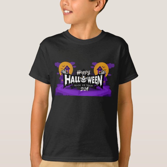Happy halloween Kids Tshirts Clothing Mode 2024 (Framsida)