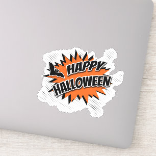 Happy halloween klistermärken