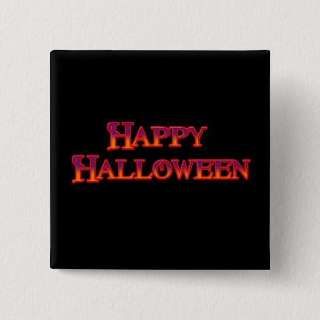 Happy halloween knapp (Framsida)