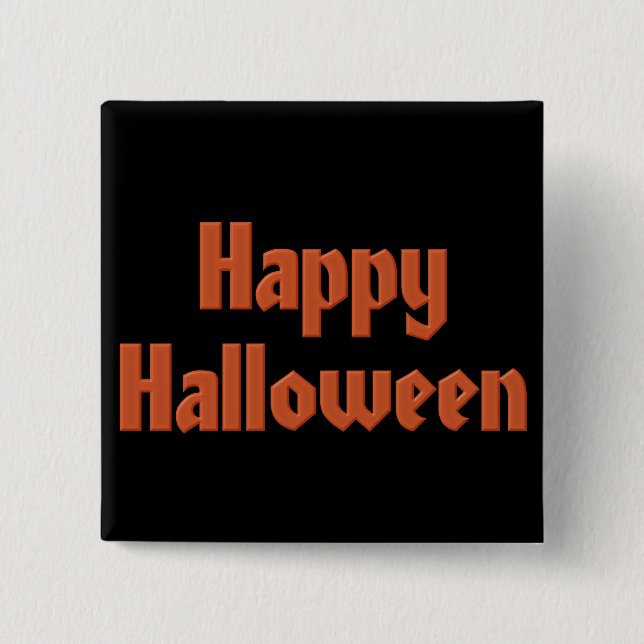 Happy halloween knapp (Framsida)