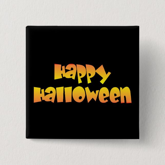 Happy halloween knapp (Framsida)