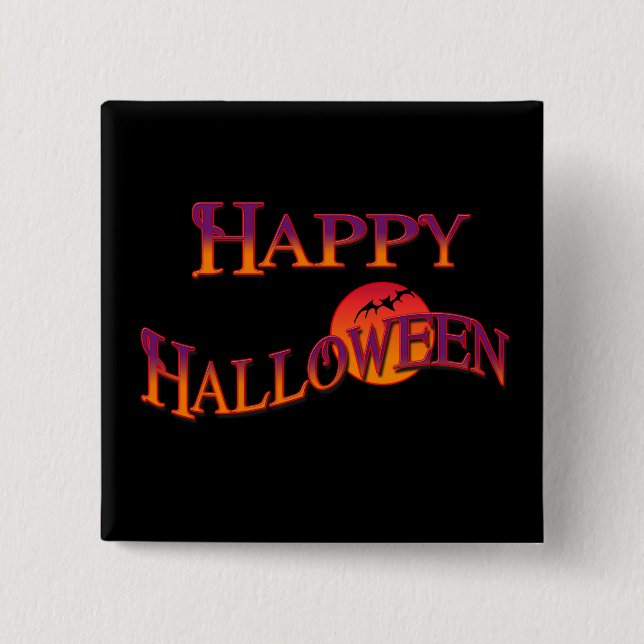 Happy halloween knapp (Framsida)