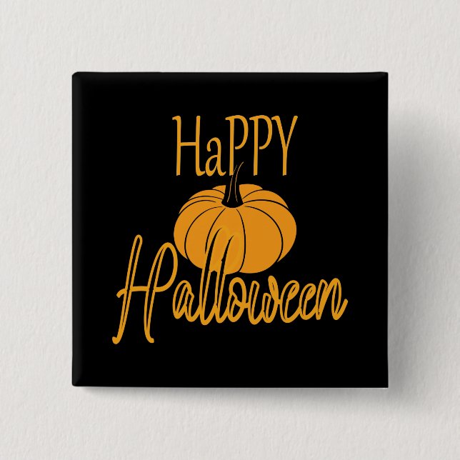 Happy halloween knapp (Framsida)