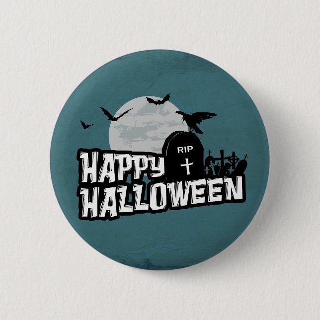 Happy halloween knapp (Framsida)