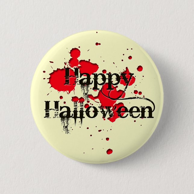 happy halloween knapp (Framsida)