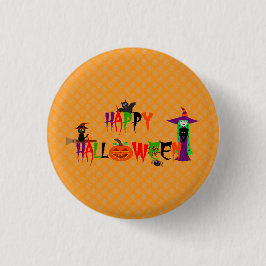 Happy halloween-knapp Badge Knapp