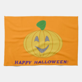 Happy halloween kökshandduk