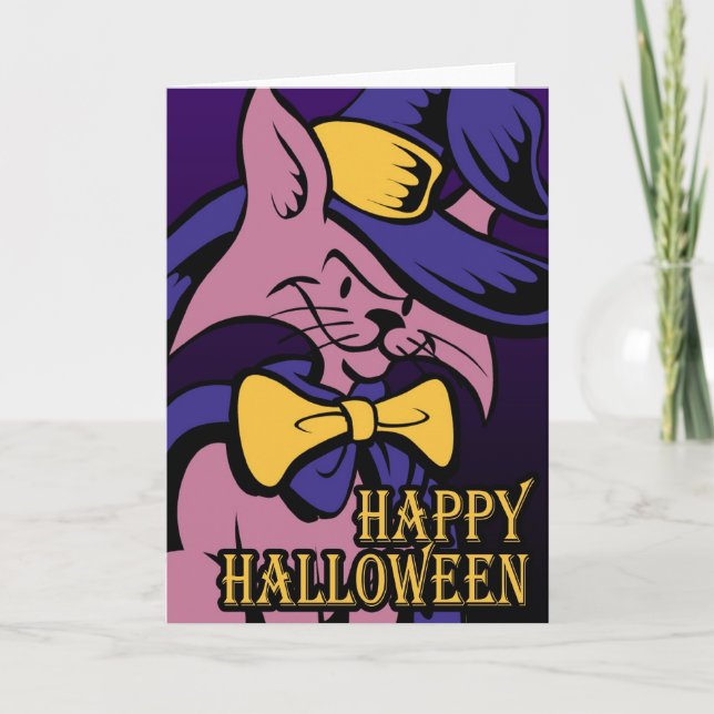 Happy halloween kort (Framsida)