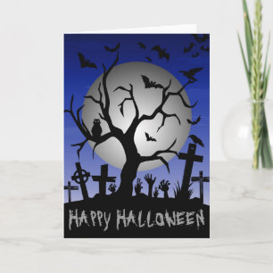 Happy halloween kort
