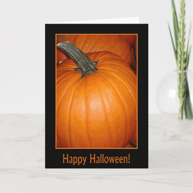 Happy halloween! kort (Framsida)
