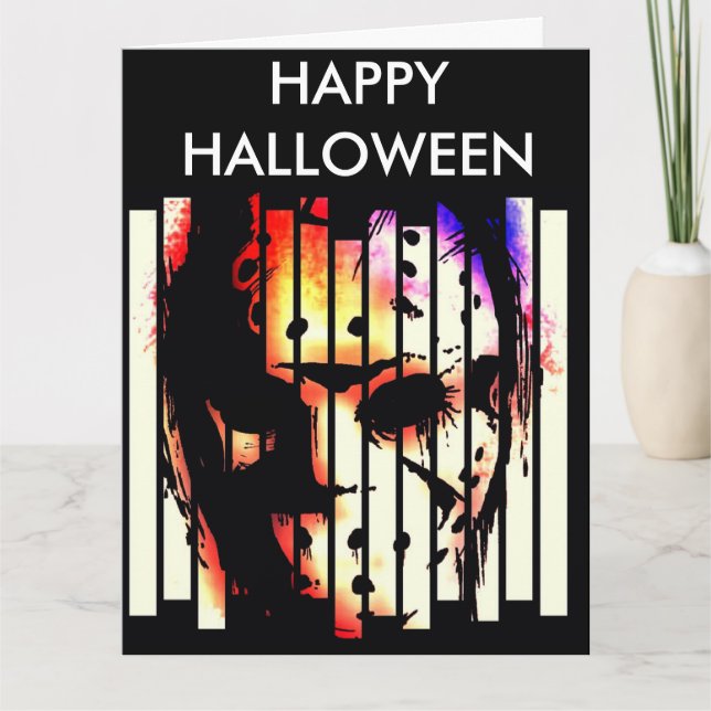 HAPPY HALLOWEEN KORT (Framsida)