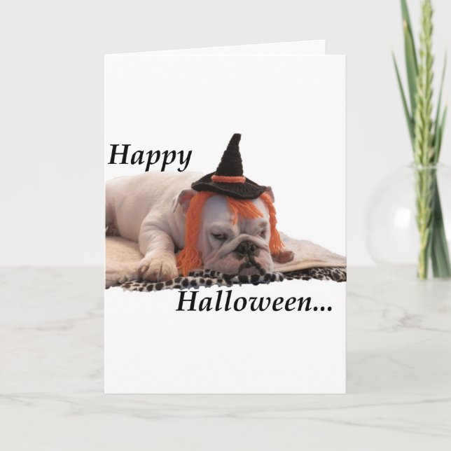 Happy halloween kort (Framsida)