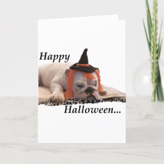 Happy halloween kort