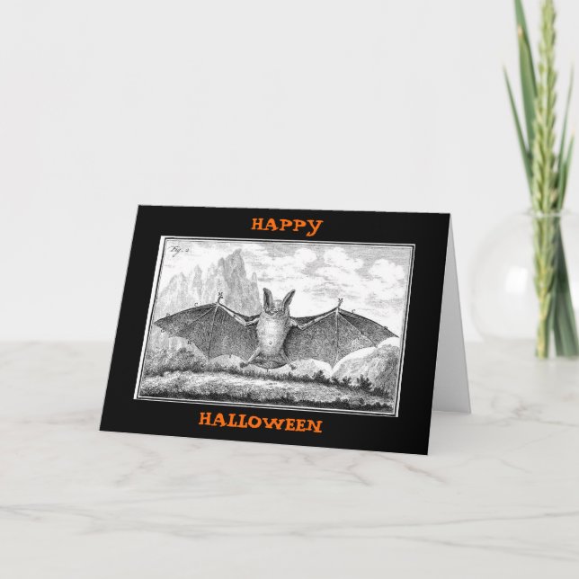 Happy halloween kort (Framsida)