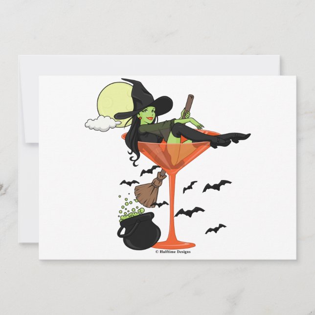 Happy halloween kort (Framsida)