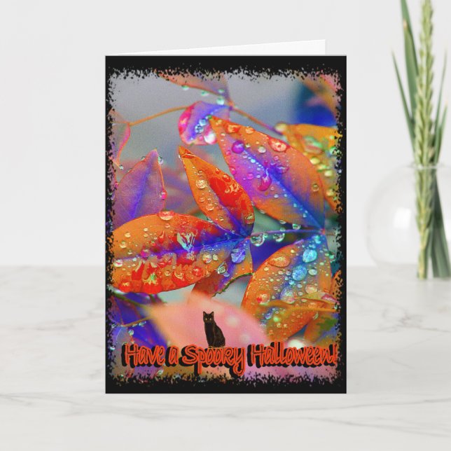 HAPPY HALLOWEEN! KORT (Framsida)