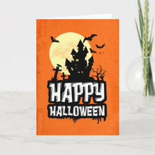 Happy halloween kort