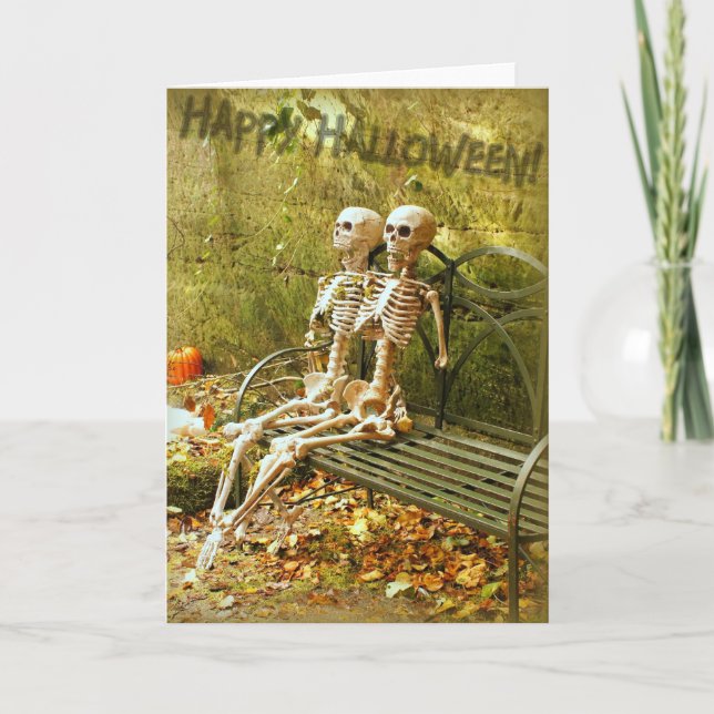 Happy halloween! kort (Framsida)
