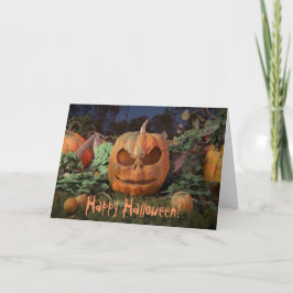 Happy halloween! Kort för hälsning