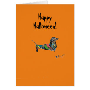 Happy halloween-kort hälsningskort