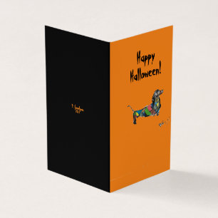 Happy halloween-kort kort