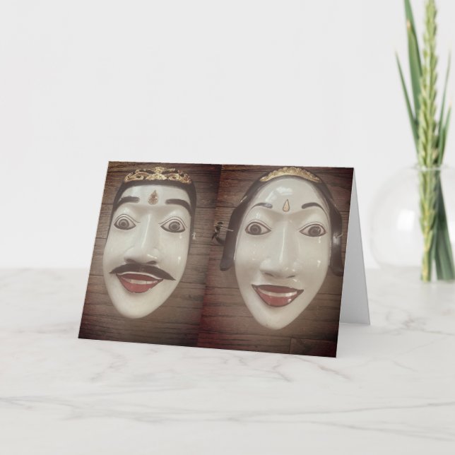 Happy halloween-kort kort (Framsida)