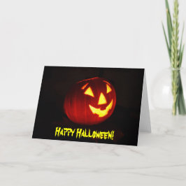 Happy halloween-kort kort