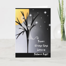 Happy halloween-kort kort