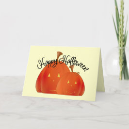 Happy halloween-kort kort